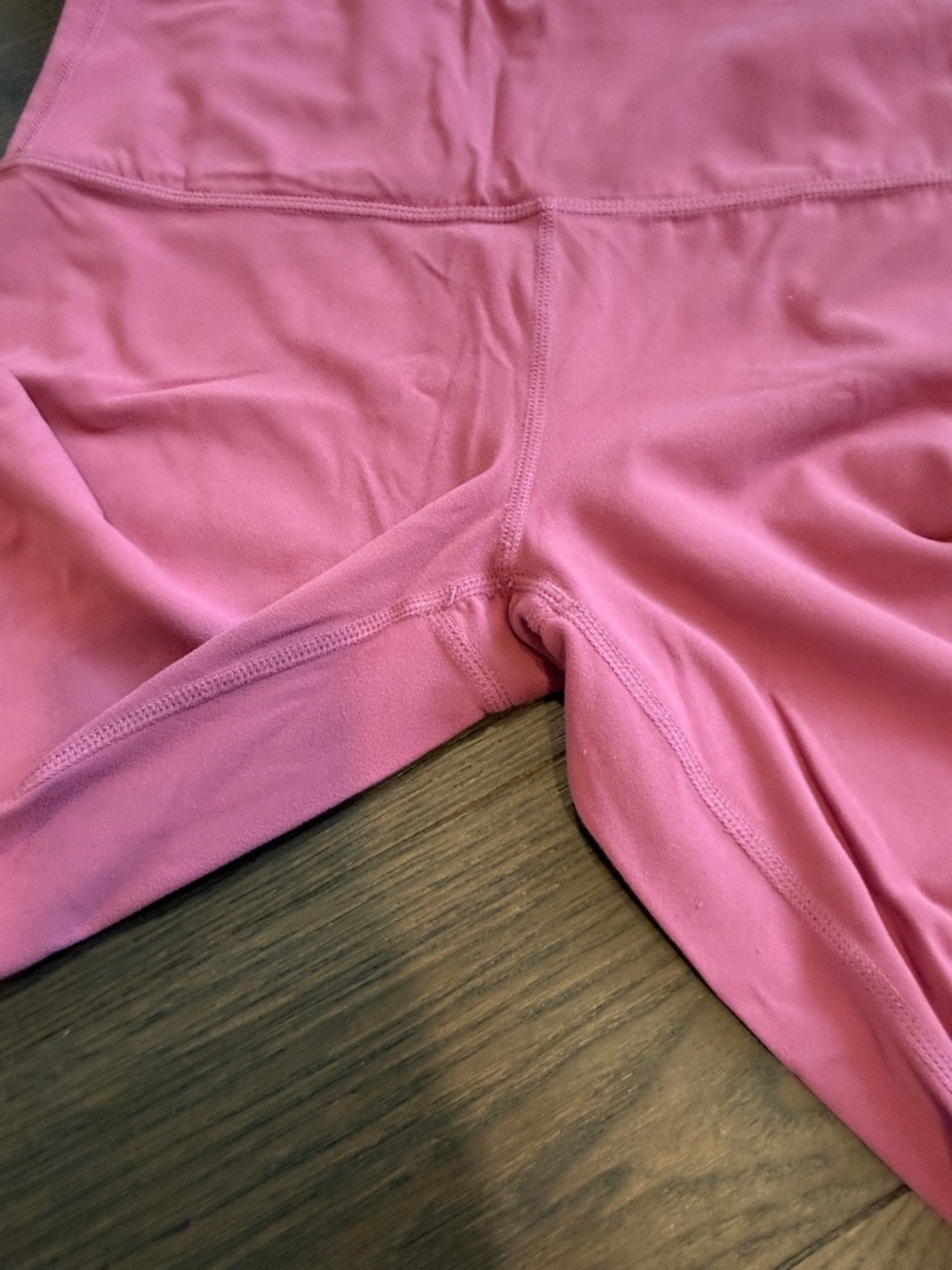 Athleta High-Waist Cropped Leggings in Pink Small - C37-083 - Picture 4 of 6